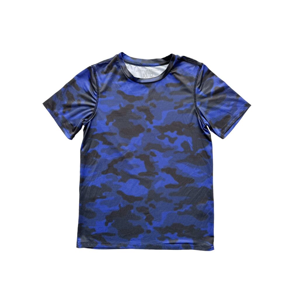 Rockets Of Awesome Camo Active Tee Size 10/12